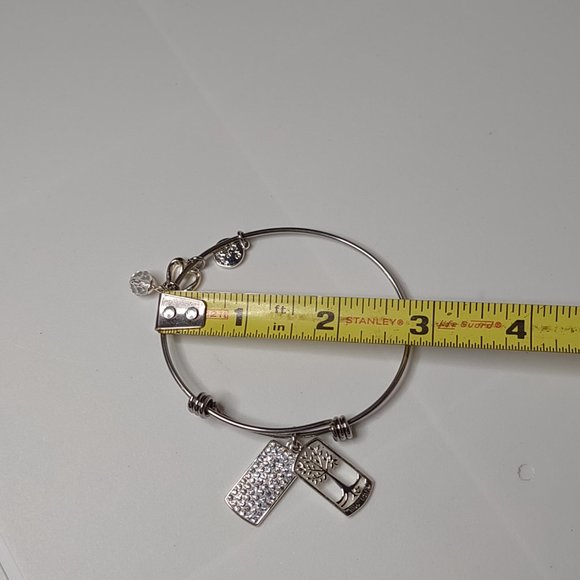 Love This Life Silver Tone Charm Bracelet - Picture 10 of 10